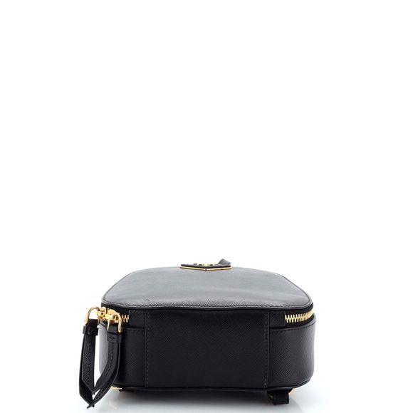 Prada Odette Zip Backpack Saffiano #77030P12B - Picture 4 of 7